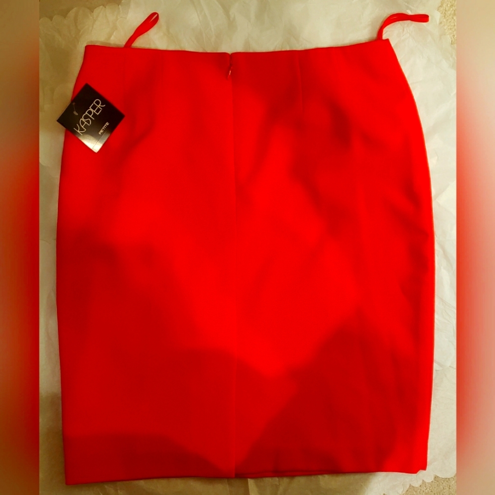 Kasper knee length skirt